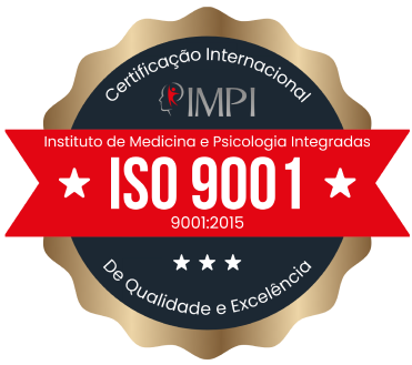 Selo ISO 9001 de qualidade do Instituto de Medicina e Psicologia Integradas